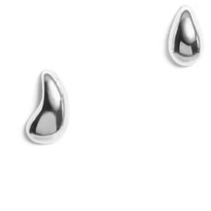 925 Sterling Silver Tiny Waterdrop Earrings